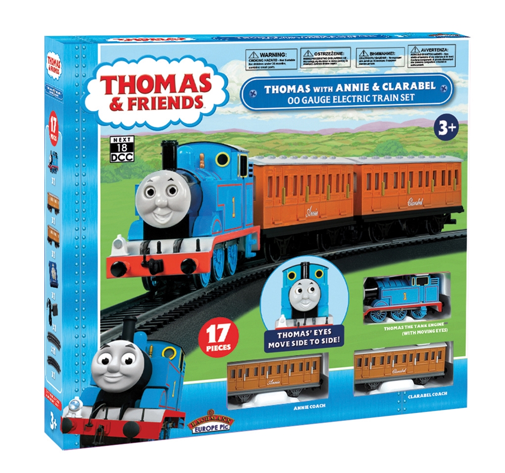 Bachmann Europe Niederlassung Deutschland Thomas with Annie Clarabel OO Scale Electric Train Set